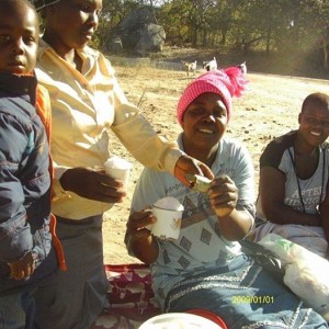 Mrs. Annia of Mutare used her SKImfi microloan to begin, and expand, a vegetable business. 